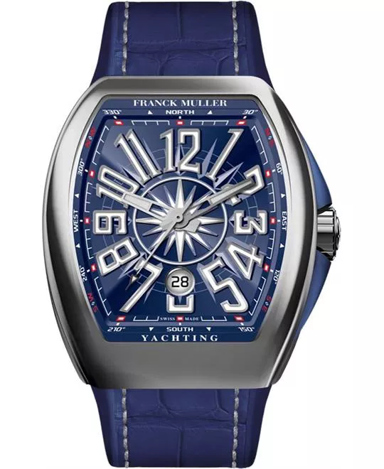 Vanguard Yachting Blue Dial Fabric Watch 41x49.95mm