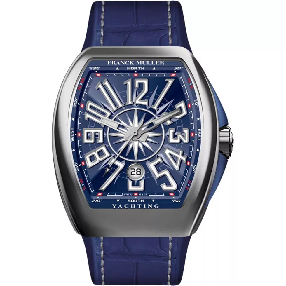 Vanguard Yachting Blue Dial Fabric Watch 41x49.95mm