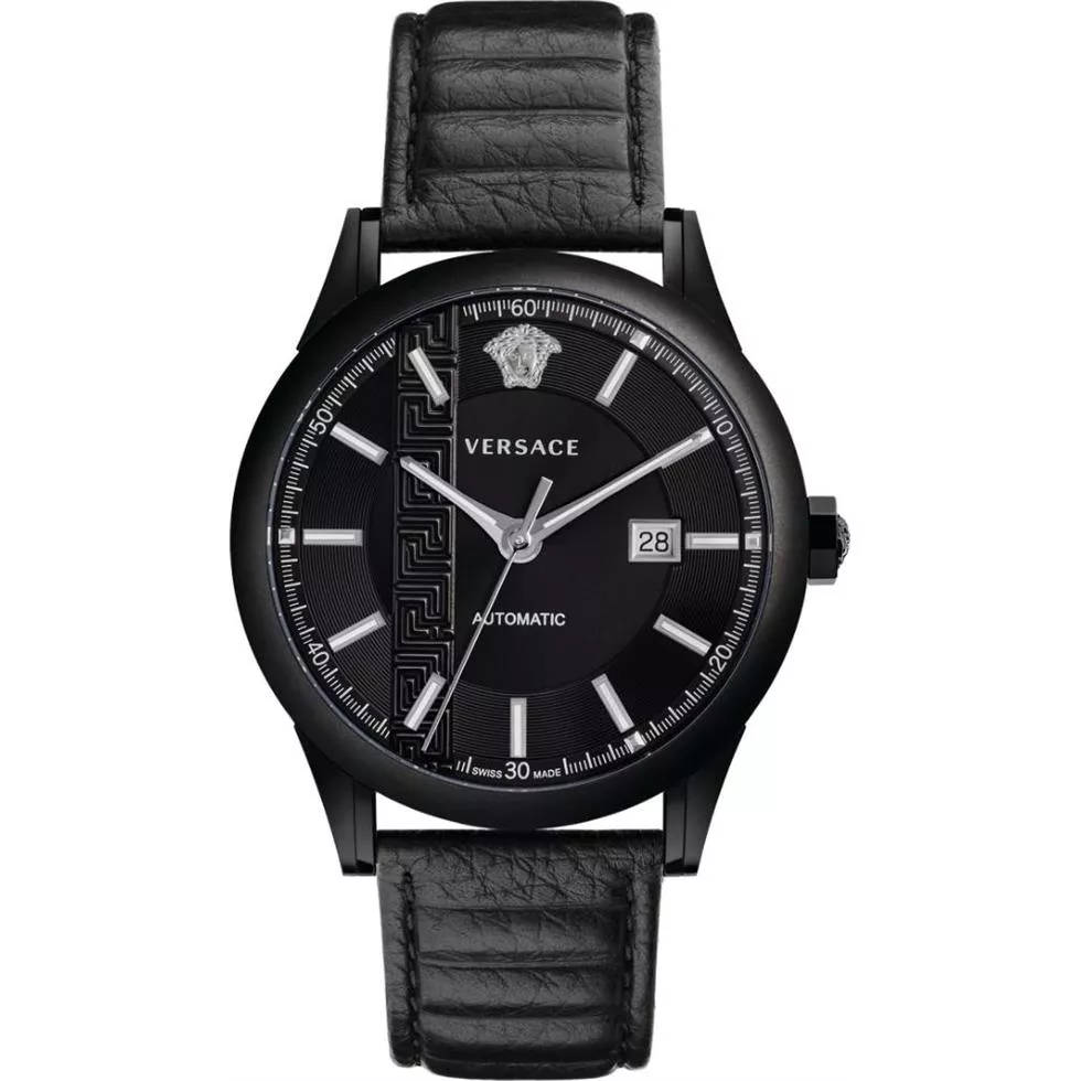 Versace AIAKOS Swiss Automatic Watch 44mm