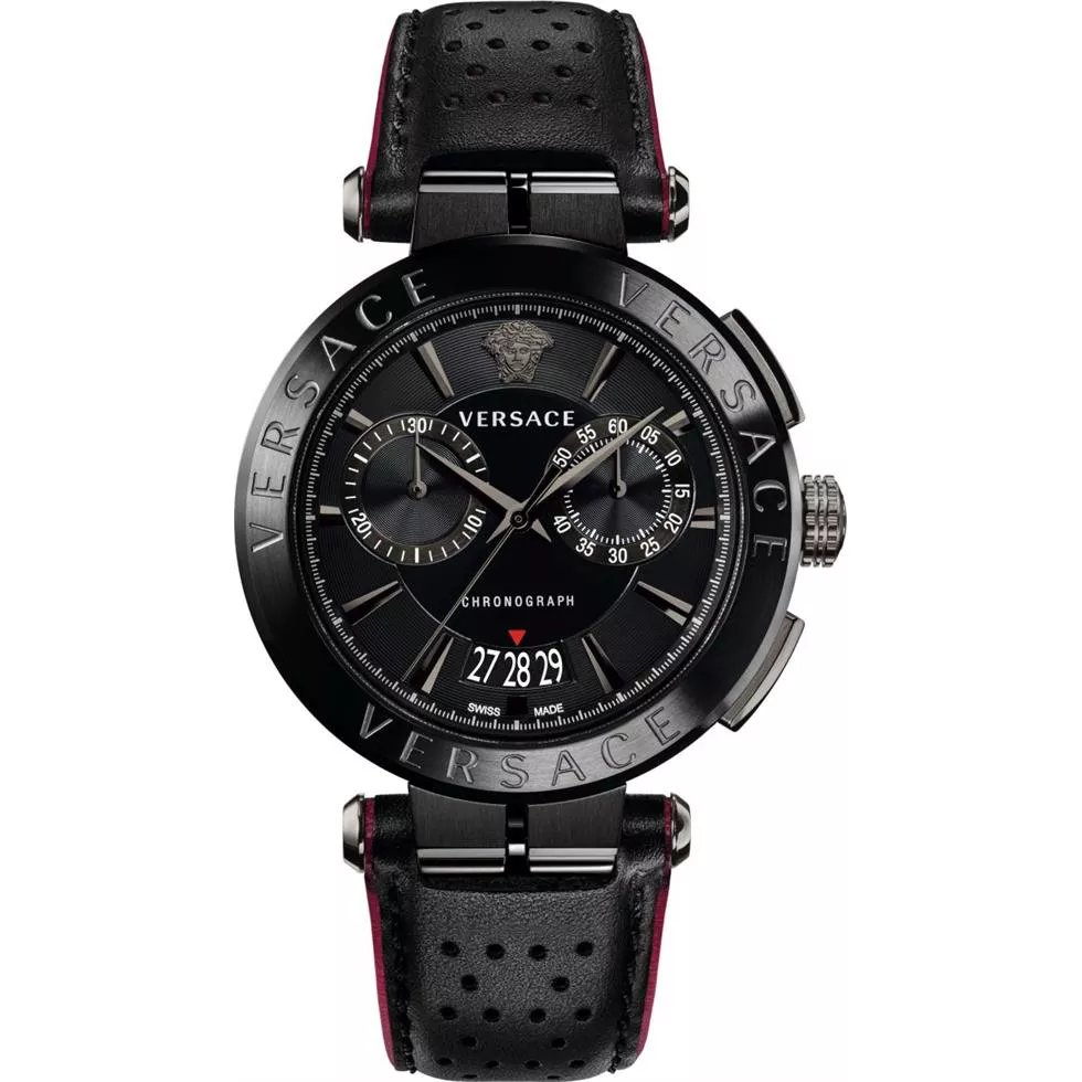 Versace Aion Chrono Quartz Watch 45mm