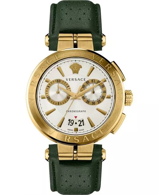 Versace Aion Chrono Watch 45mm