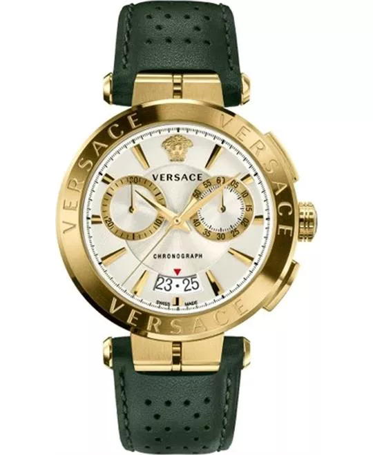 Versace Aion Chronograph Dial Watch 45mm