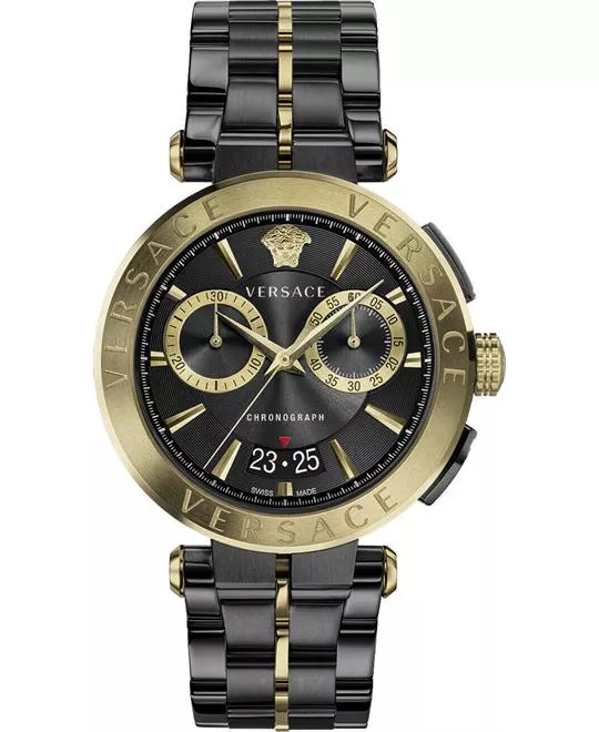 Versace Aion Chronograph Watch 45mm