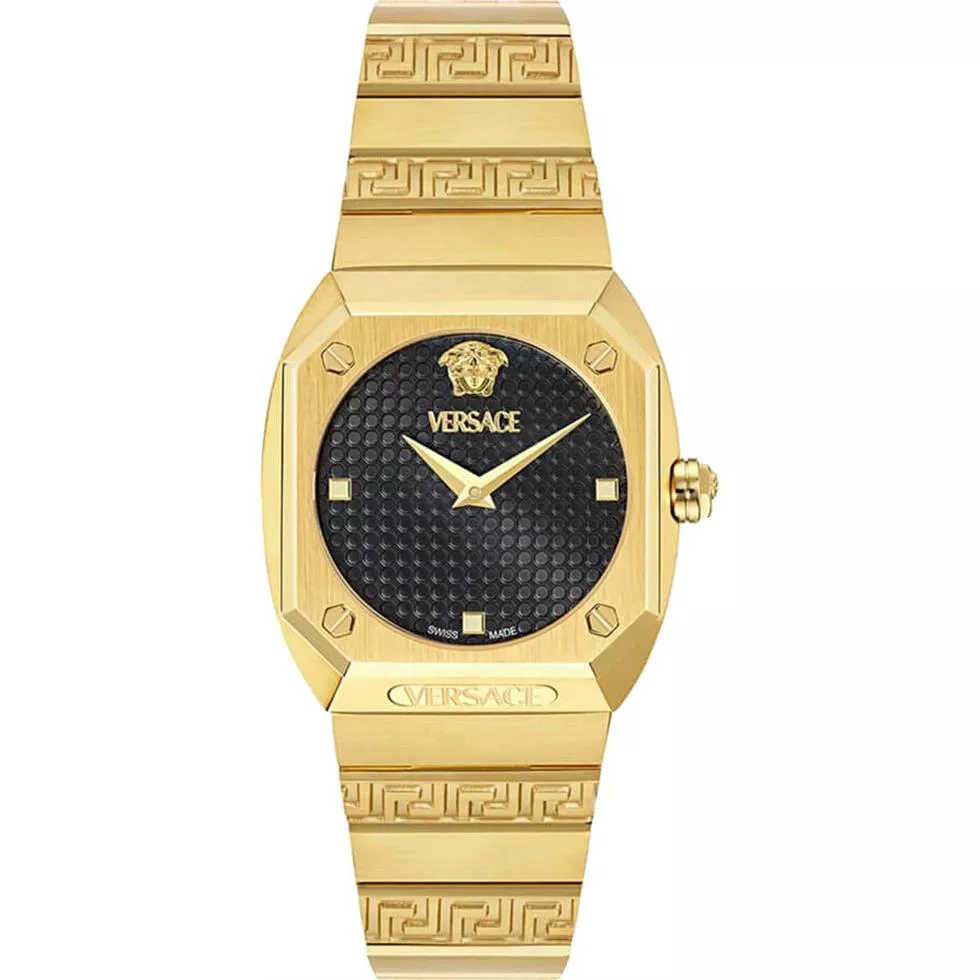 Versace Antares Gold - Tone Watch 