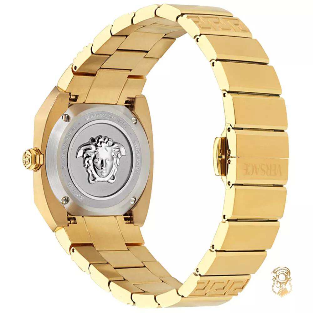 Versace Antares Gold - Tone Watch 