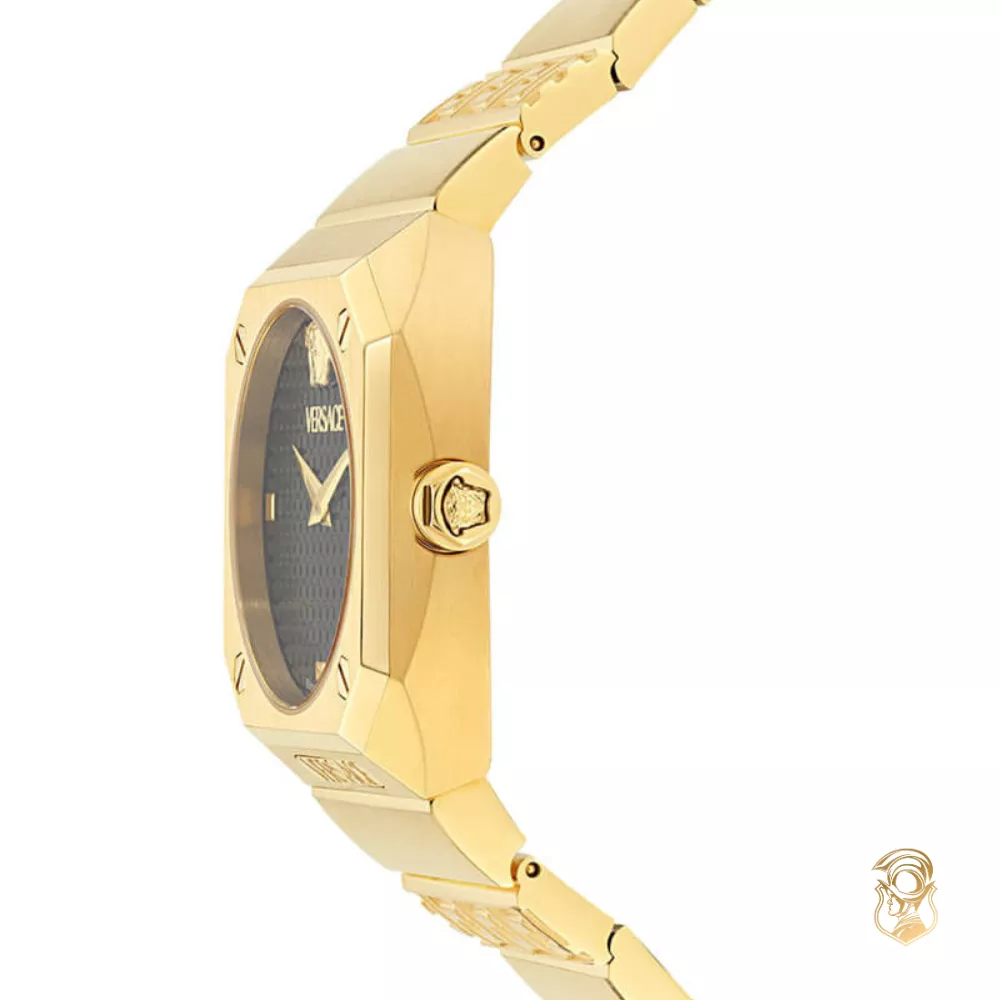 Versace Antares Gold - Tone Watch 