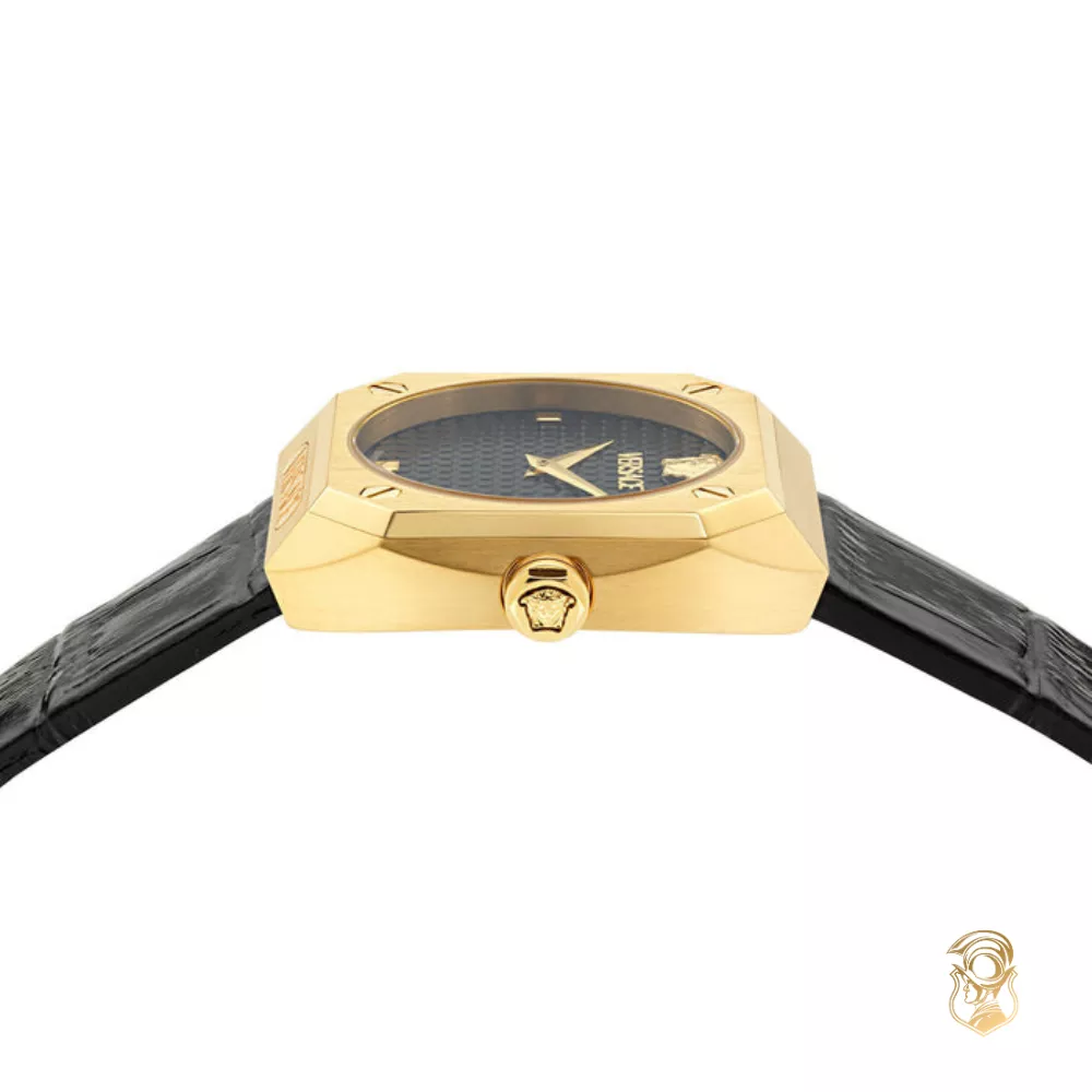 Versace Antares Gold Tone Watch 35mm