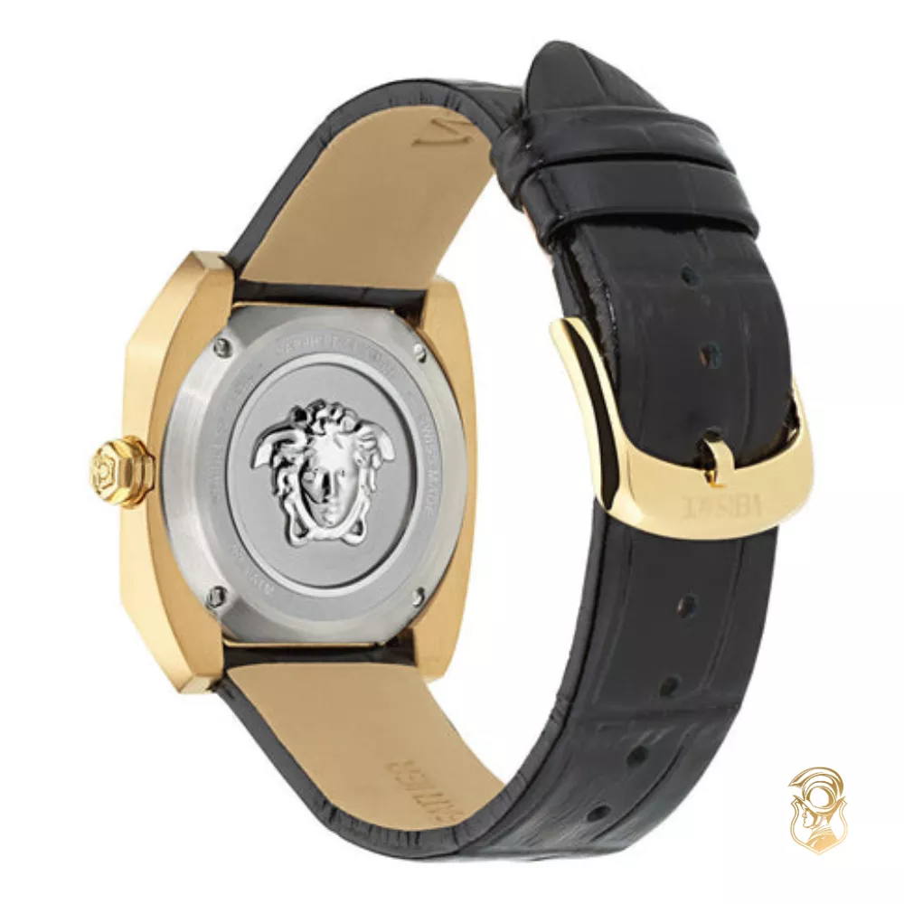 Versace Antares Gold Tone Watch 35mm