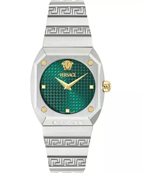 Versace Antares Silver - Tone Watch