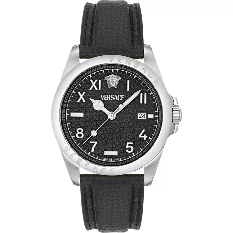 Versace Anteo Black-Tone Watch 41mm