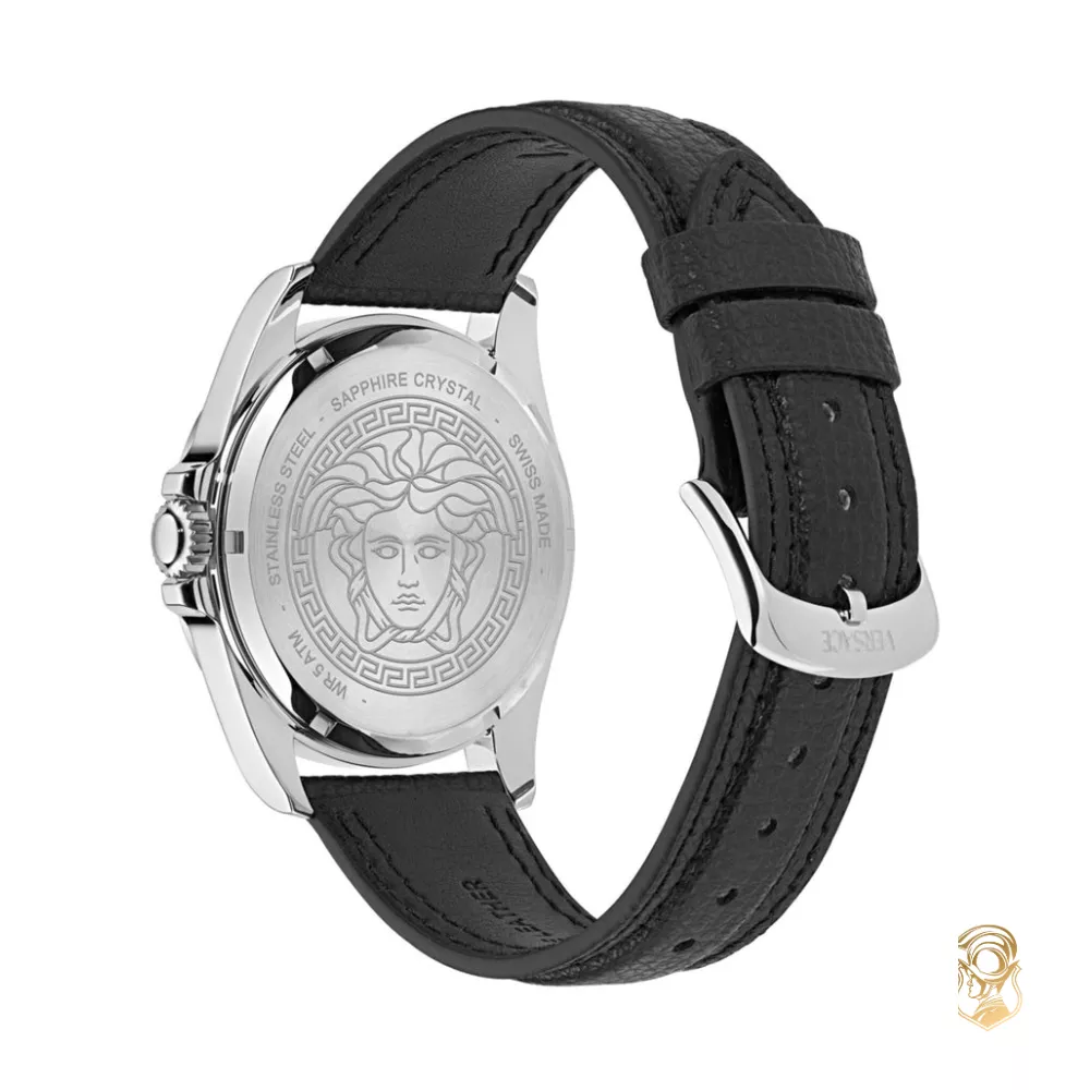 Versace Anteo Black-Tone Watch 41mm