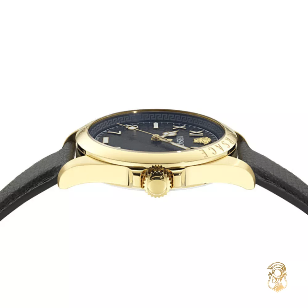 Versace Anteo Gold-Tone Watch 41mm