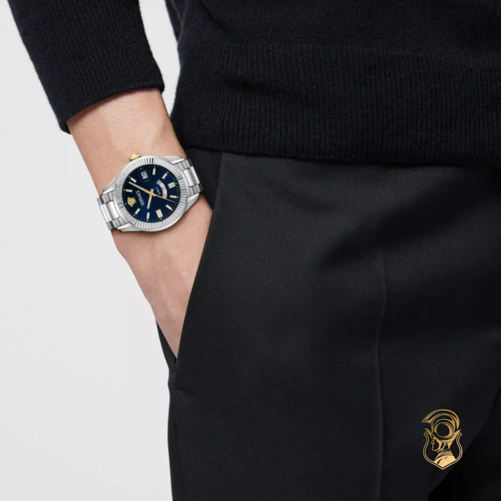 Versace Apodis GMT Watch 41mm 