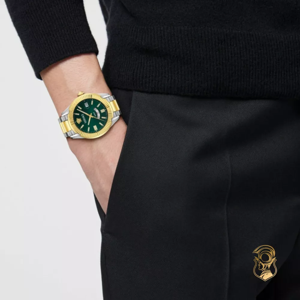 Versace Apodis GMT Watch 41mm