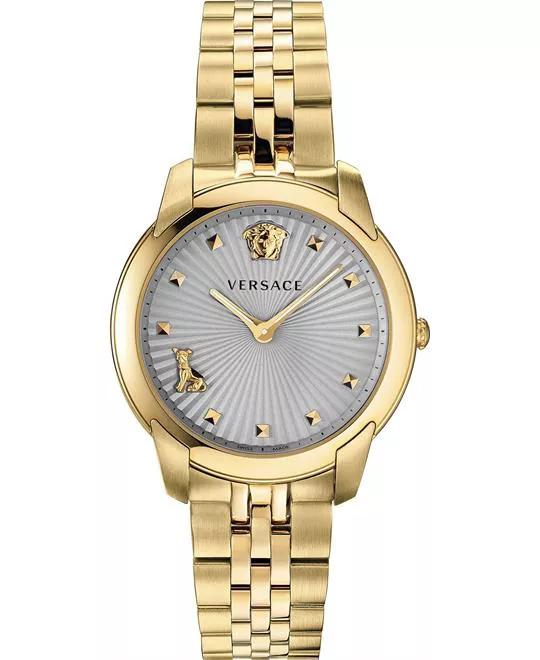 Versace Audrey V. Gold Watch 38mm
