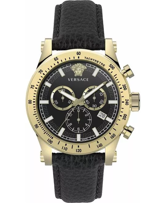 Versace Chrono Sporty Strap Watch 44mm