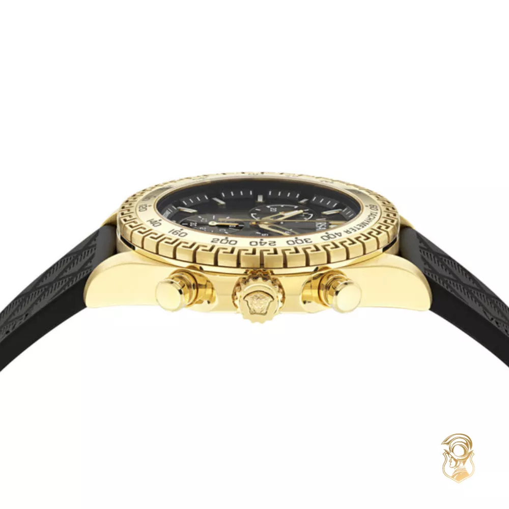 Versace Chronograph Gold-Tone Watch 44mm