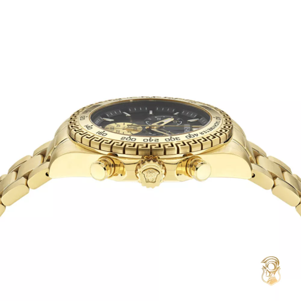 Versace Chronograph Gold-Tone Watch 44mm