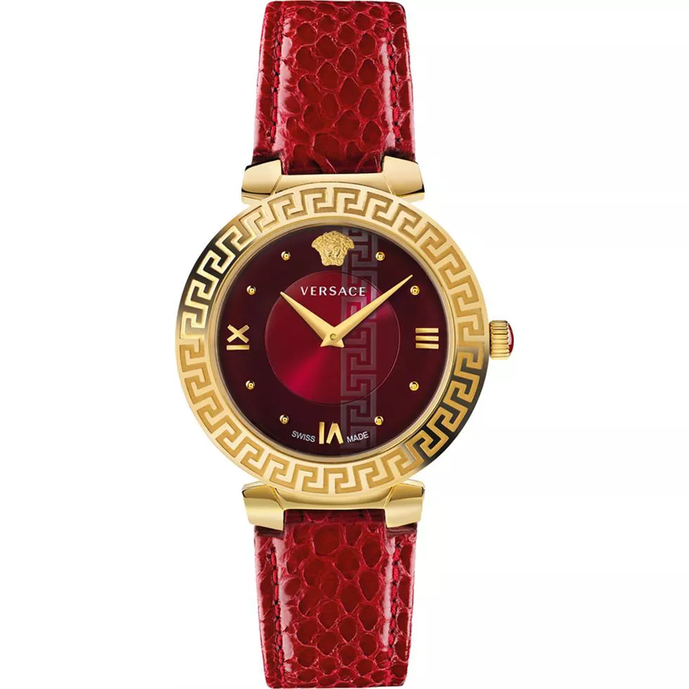 Versace Daphnis Red Watch 35mm