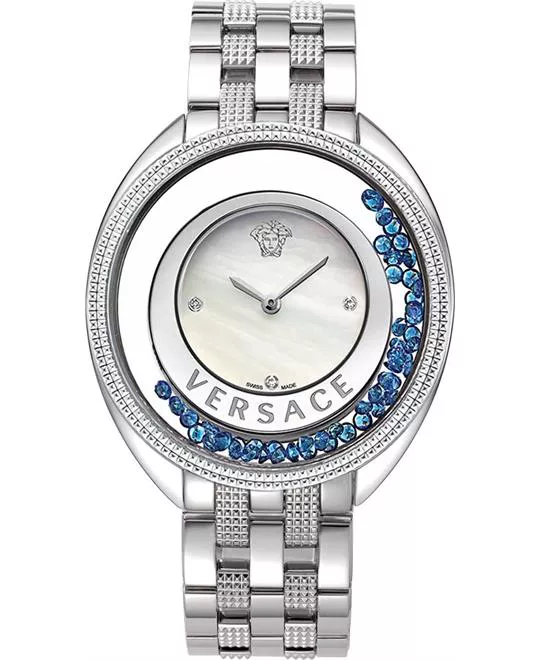 Versace Destiny Precious Silver Watch 39mm