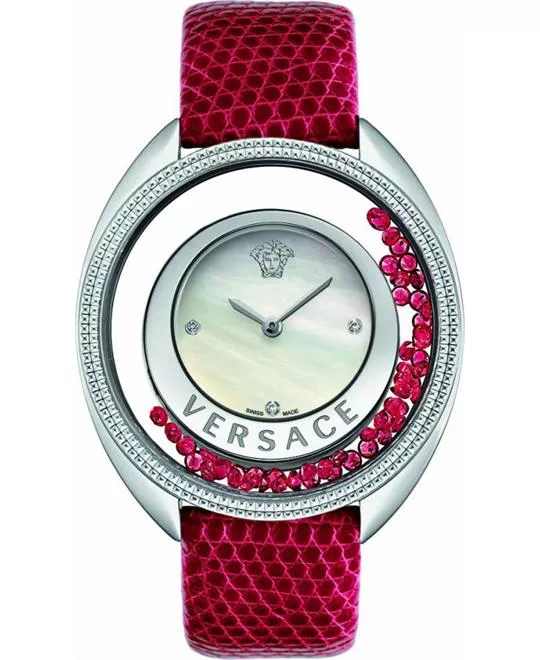 Versace Destiny Precious Swiss Red Watch 39mm