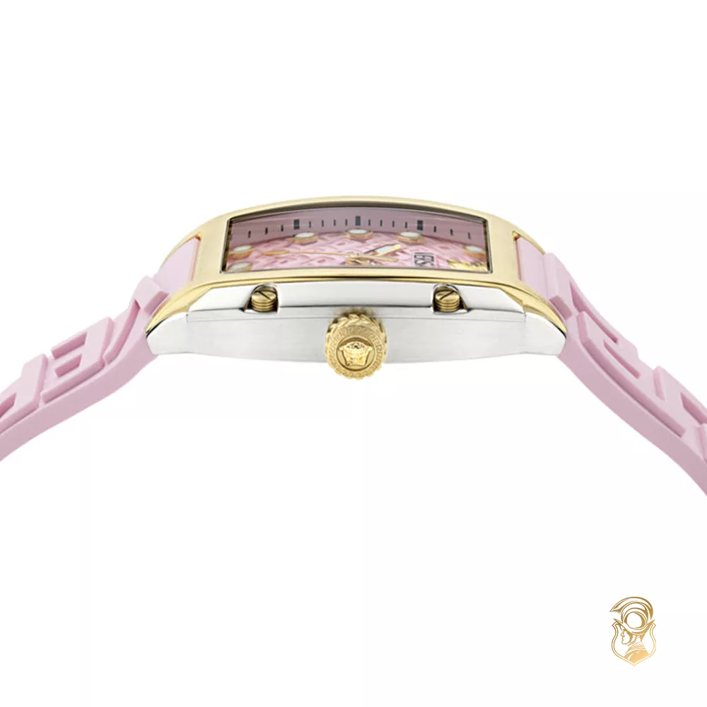 Versace Dominus Pink Tone Watch 36*44.8mm