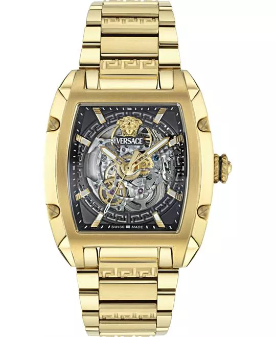 Versace Dominus Skeleton Automatic Watch 42X49.5mm 