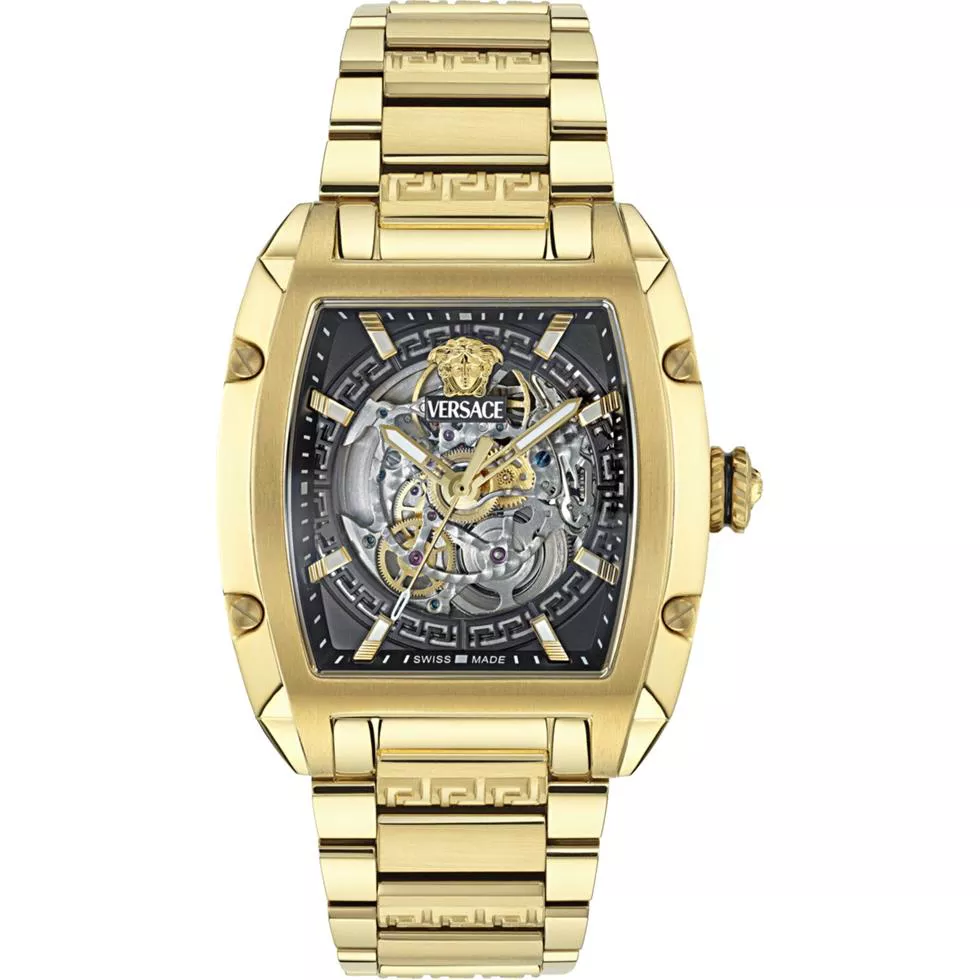 Versace Dominus Skeleton Automatic Watch 42X49.5mm 