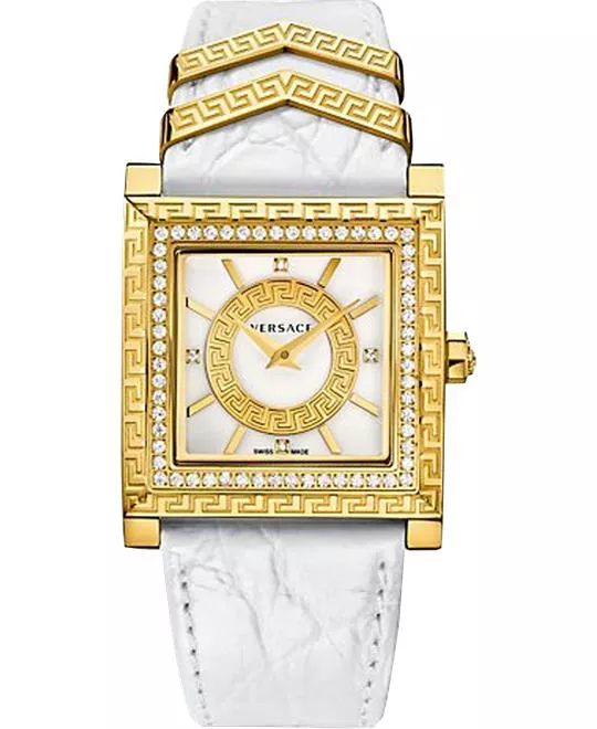 Versace DV-25 Diamond Gold IP Watch 36mm