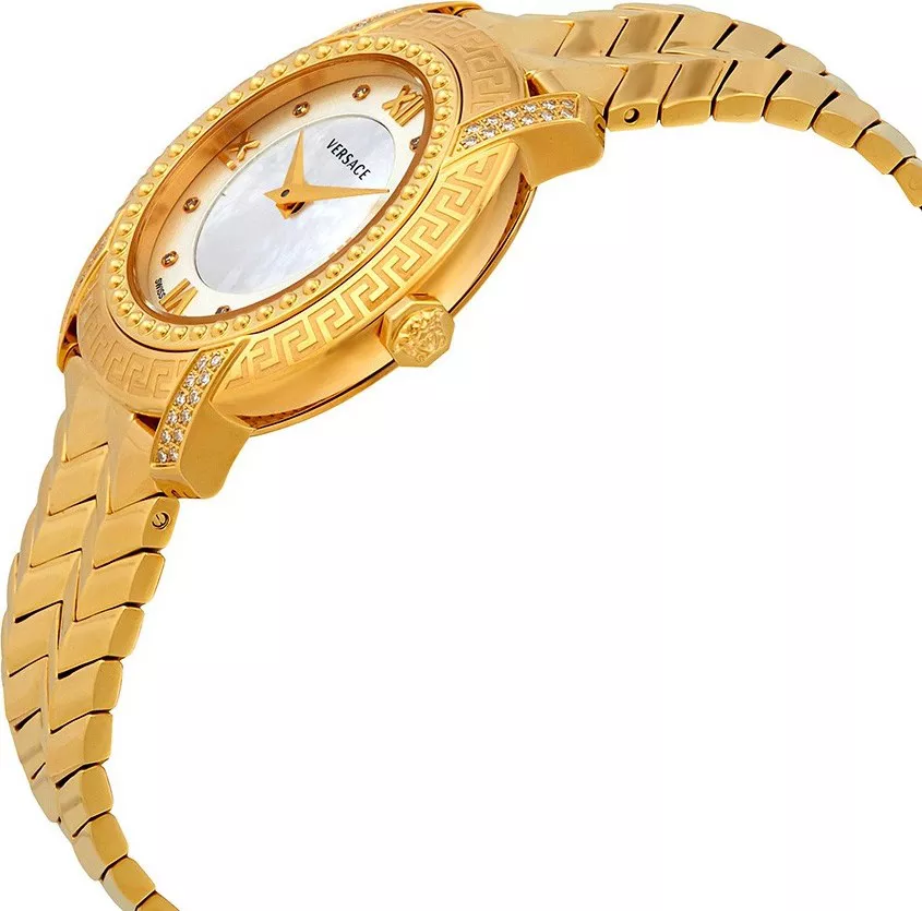 Versace Dv-25 Gold-Tone Ladies Watch 36mm