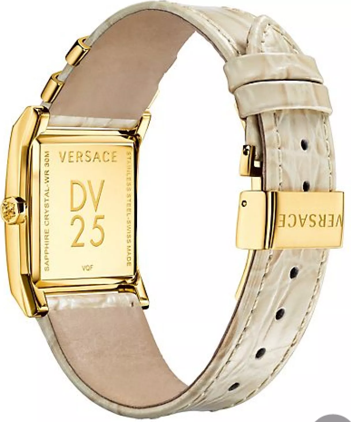 VERSACE DV-25 Ladies Leather Watch 30mm