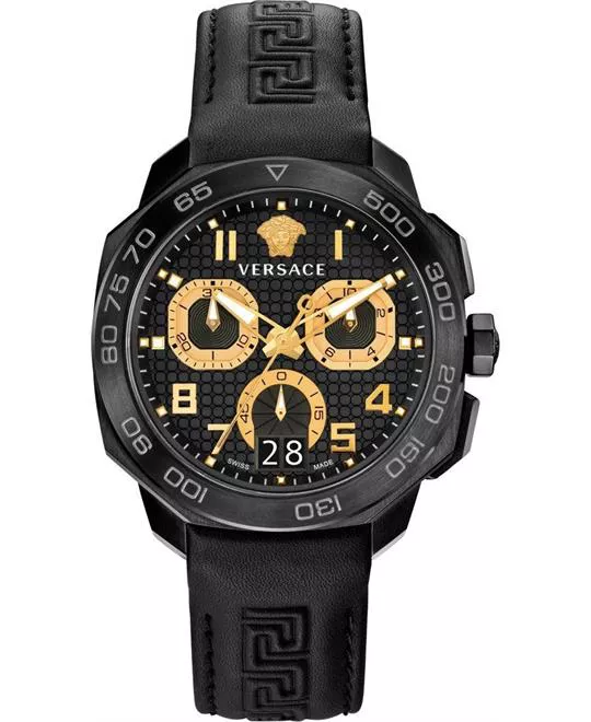 VERSACE Dylos Chronograph Watch 44mm 