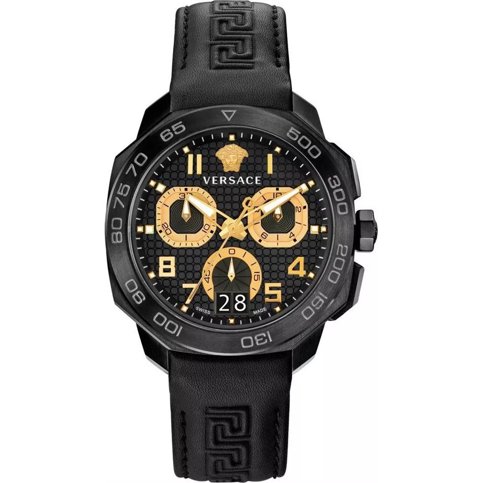 VERSACE Dylos Chronograph Watch 44mm 
