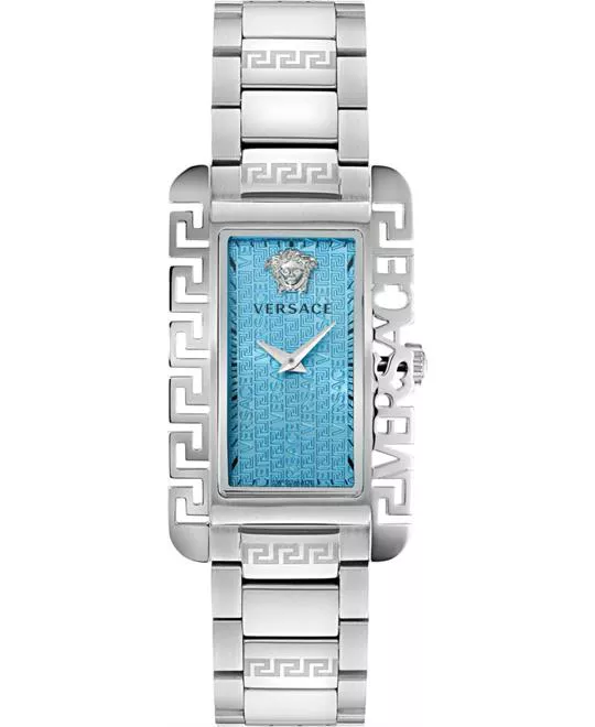 Versace Flair Blue - Tone Unisex Watch 27 x 45 mm