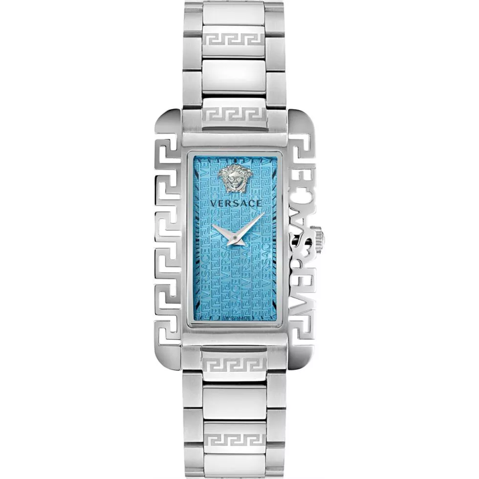 Versace Flair Blue - Tone Unisex Watch 27 x 45 mm