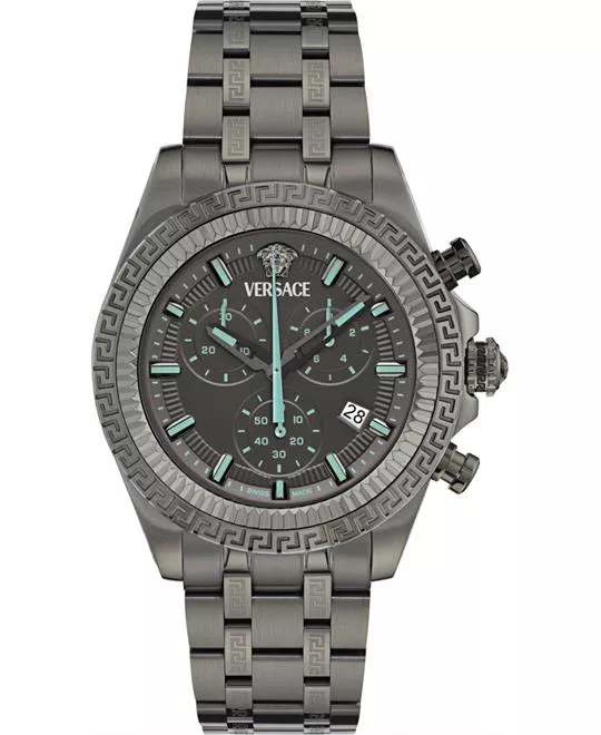 Versace Fornax Chronograph Watch 43mm