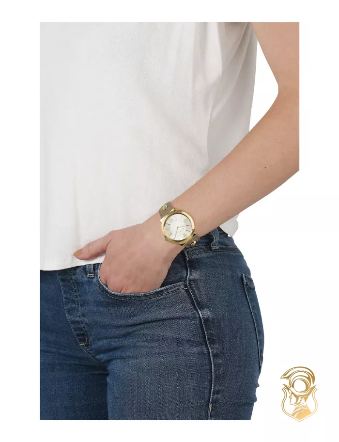Versace Glamour Leather Watch 36mm