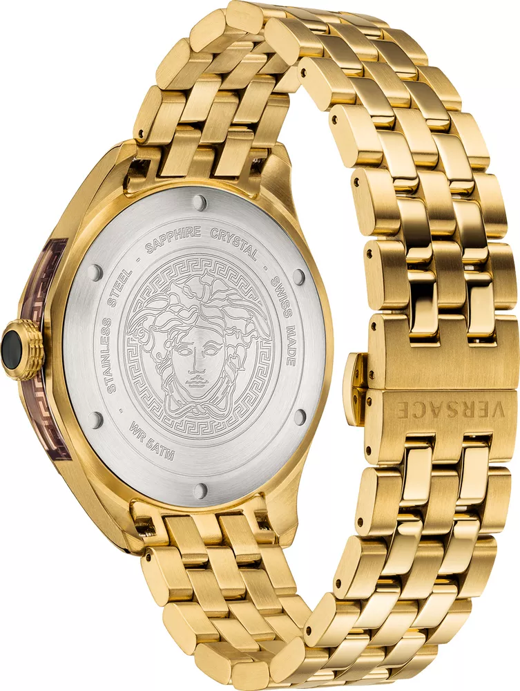 Versace Gold Glaze Watch 43mm