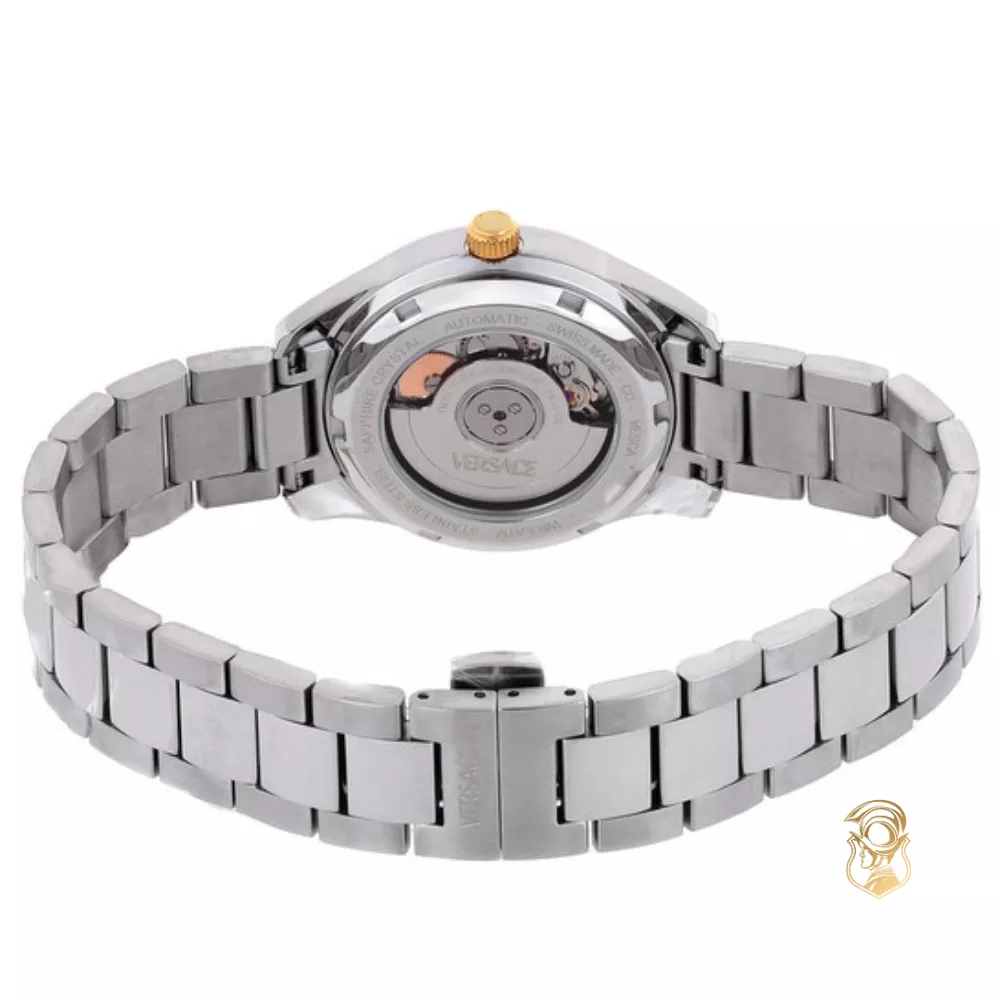Versace Greca Classic Automatic Blue Watch 35mm