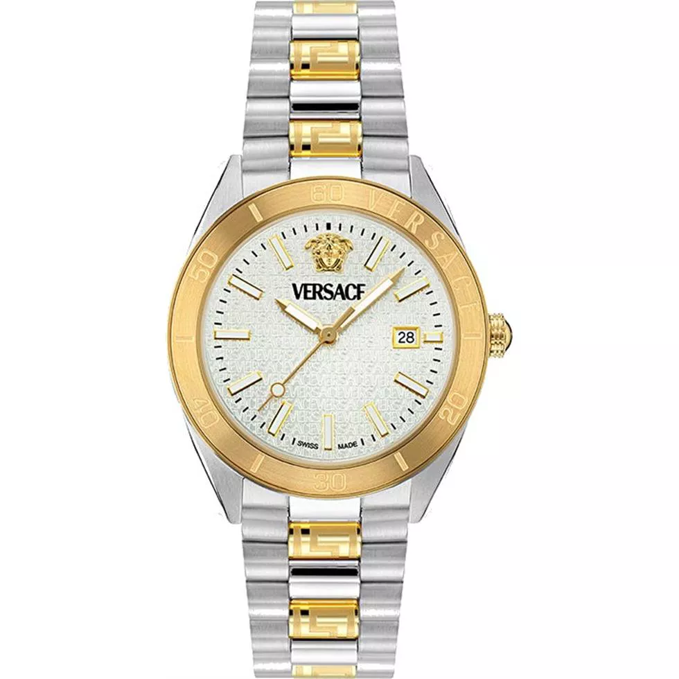 Versace Greca Dome Bracelet Watch 42mm