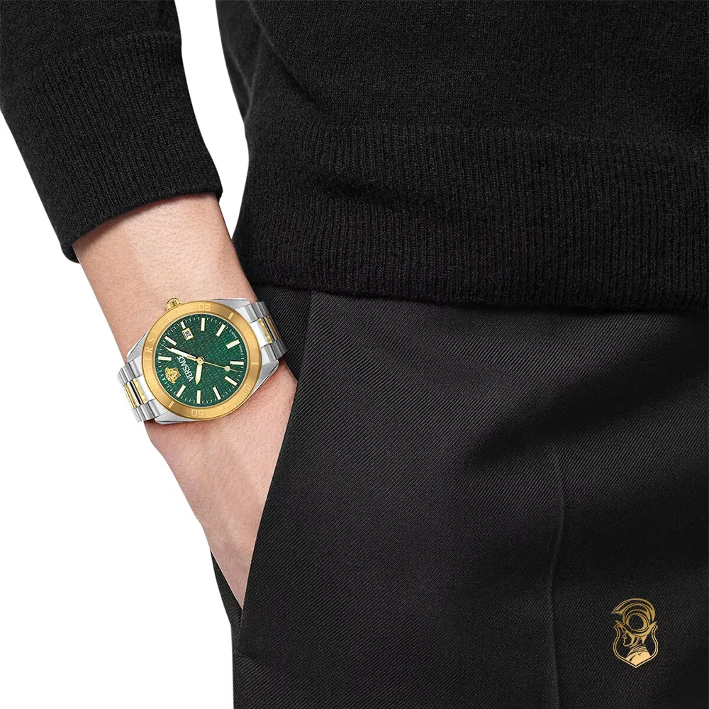 Versace Greca Dome Bracelet Watch 42mm