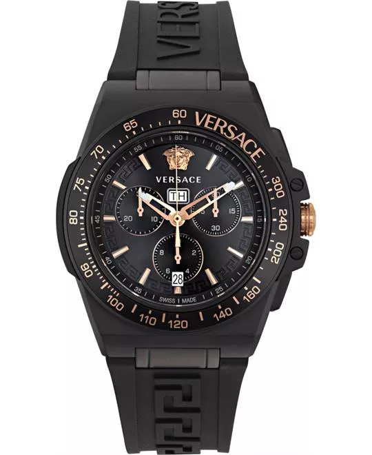 Versace Greca Extreme Chrono Watch 43mm