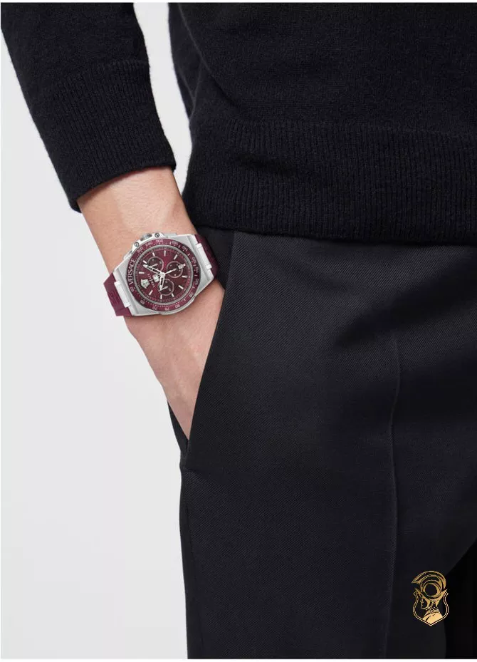 Versace Greca Extreme Chrono Watch 45mm
