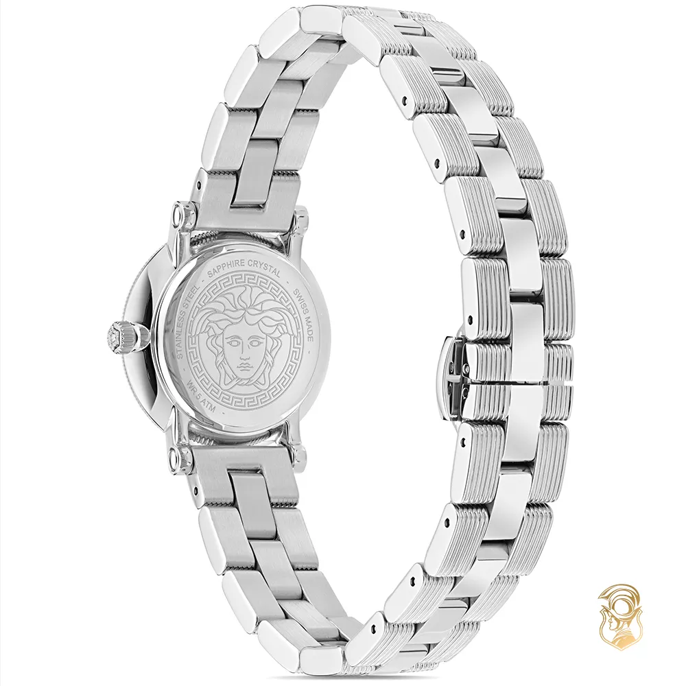 Versace Greca Flourish Blue Watch 28mm