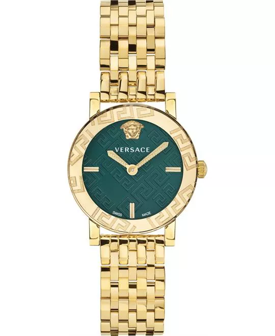 Versace Greca Glass Green Watch 32mm
