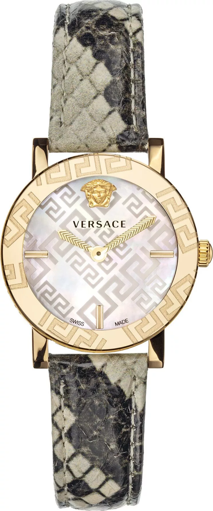 MSP: 95979 Versace Greca Glass Bracelet Watch 32mm 28,550,000