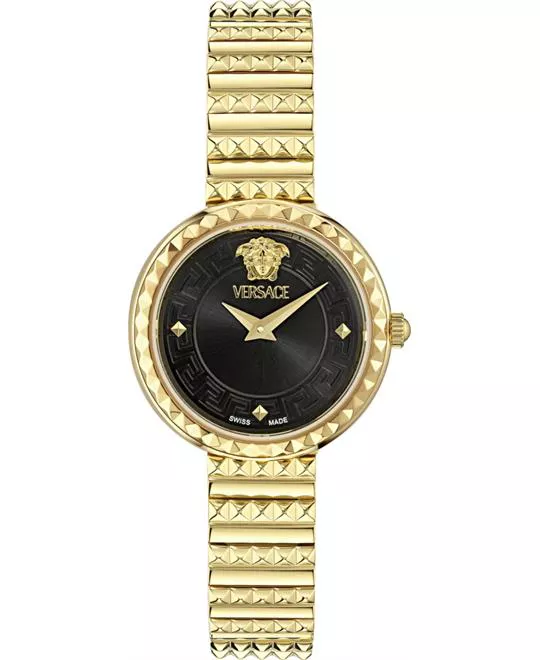 Versace Greca Goddess Gold-Tone Watch 28mm