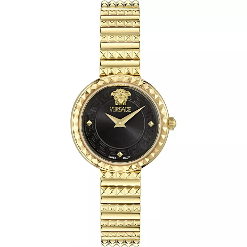 Versace Greca Goddess Gold-Tone Watch 28mm