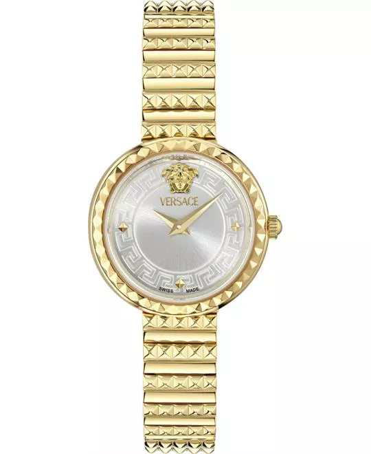 Versace Greca Goddess Gold-Tone Watch 28mm