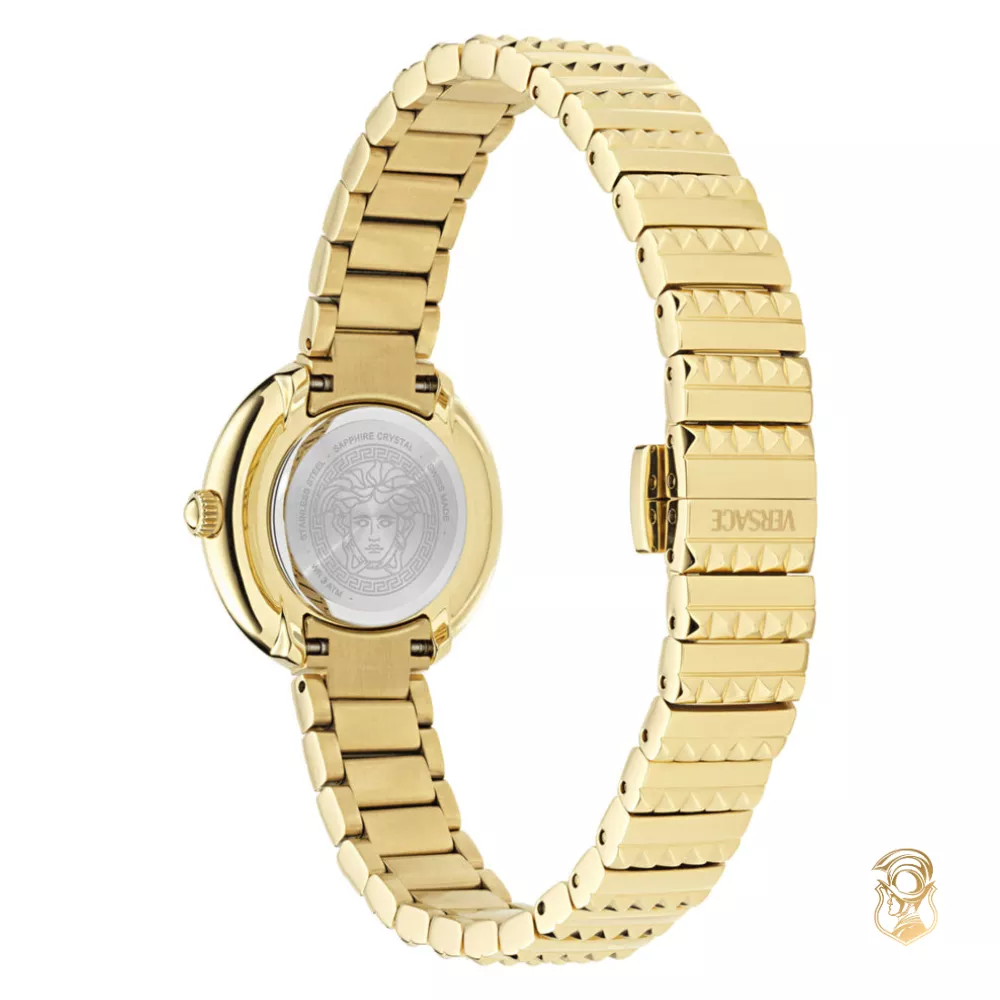 Versace Greca Goddess Gold-Tone Watch 28mm